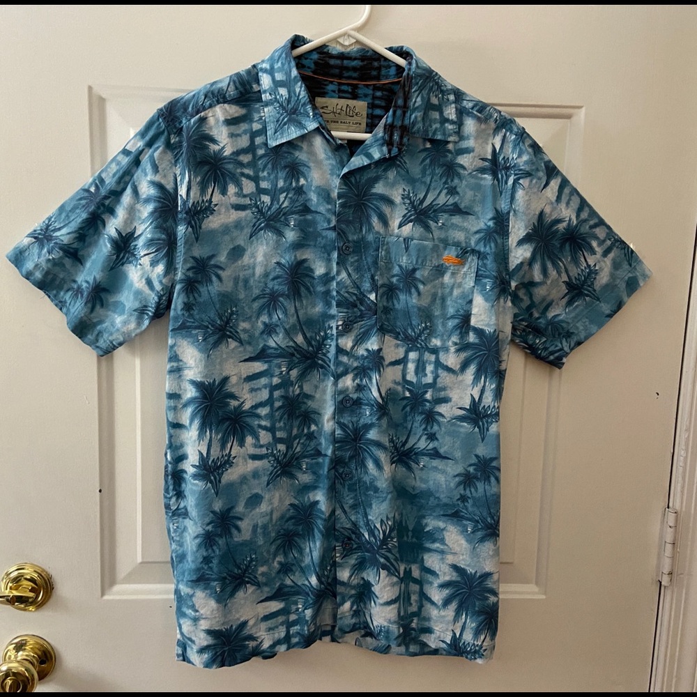Men’s Salt Life Button Front Shirt